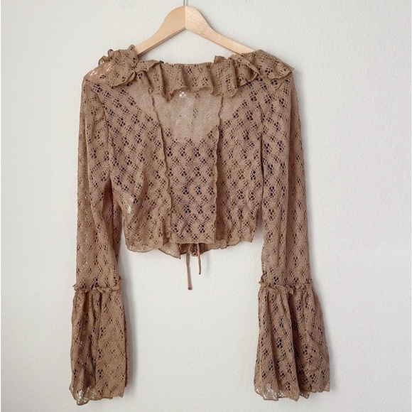 Urban Outfitters Crochet Flayaway Top - Picture 8 of 10